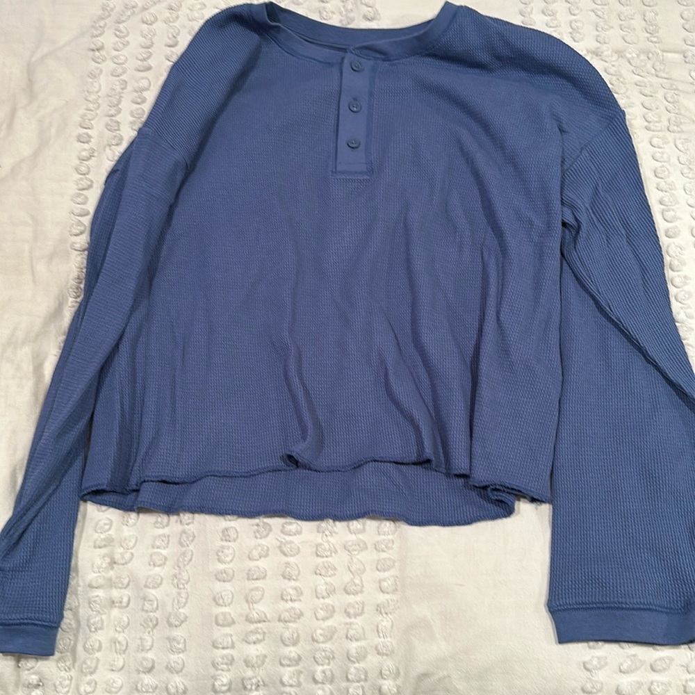 Everlane Waffle Henley